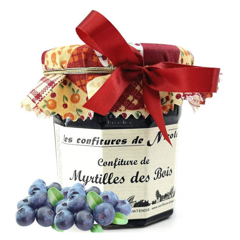 Nicole jam with blueberries 250 gr