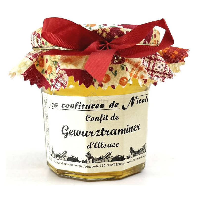 Confiture de Nicole Confit de Gewurztraminer 250 gr