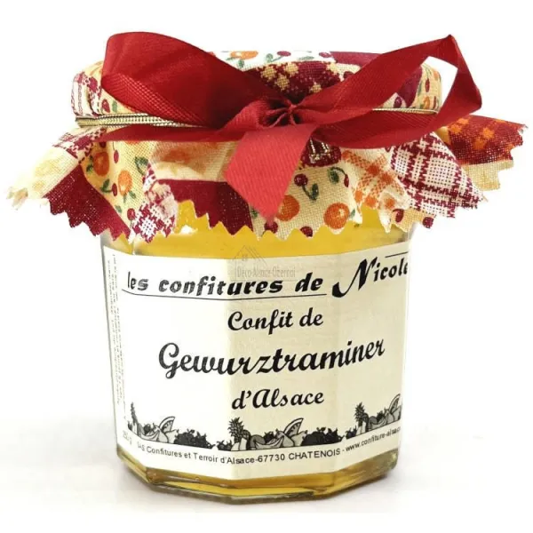 Confiture de Nicole Confit de Gewurztraminer 250 gr