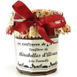 Nicole jam with plums from Alsace and cinnamon 250 gr