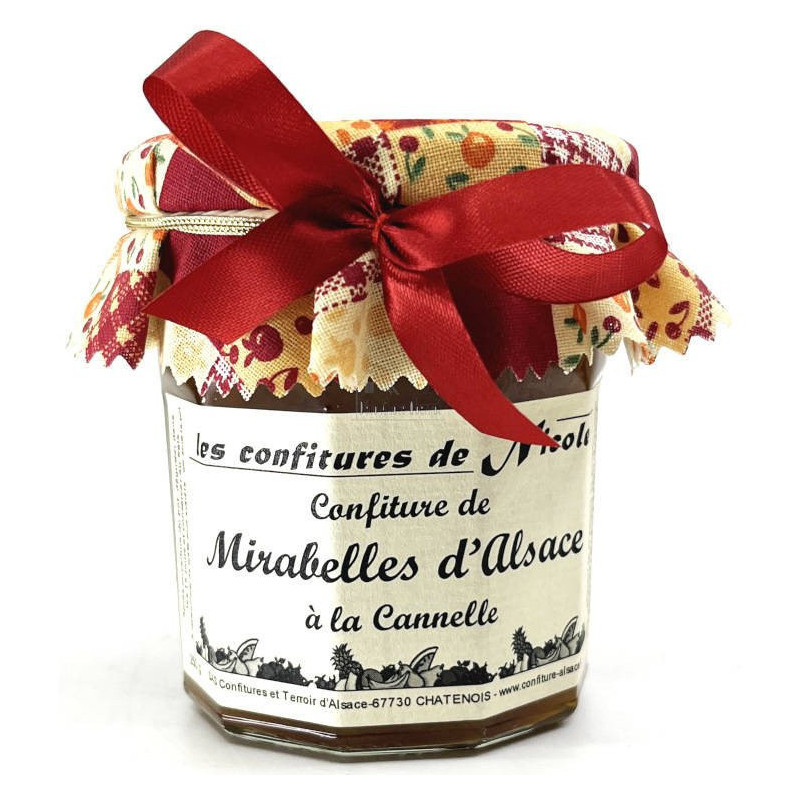 Nicole Marmelade mit Mirabellen aus Elsass und Zimt 250 gr