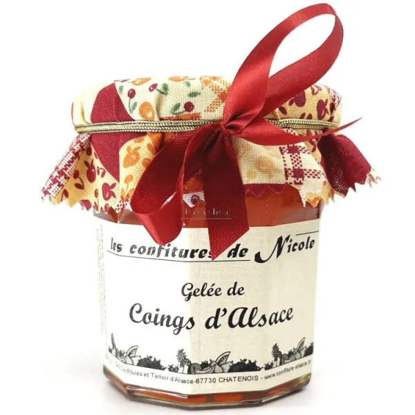 Nicole jam quince jelly from Alsace 250 gr