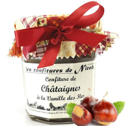 Nicole Marmelade Mit Kastanien und Vanille der Inseln 250 gr