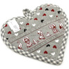 Alsace Heart Potholder with Hearts and Hansi motifs