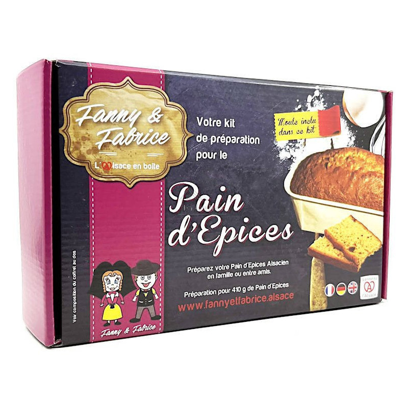 Kit de préparation du Pain d'Épices Alsacien