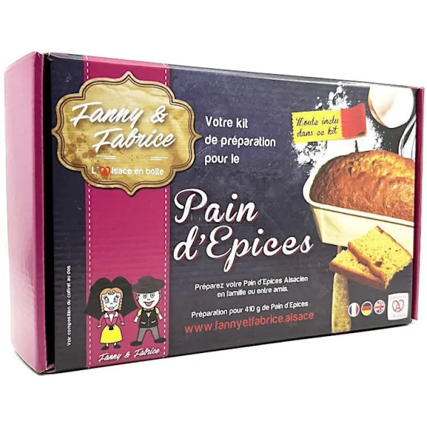 Kit de préparation du Pain d'Épices Alsacien
