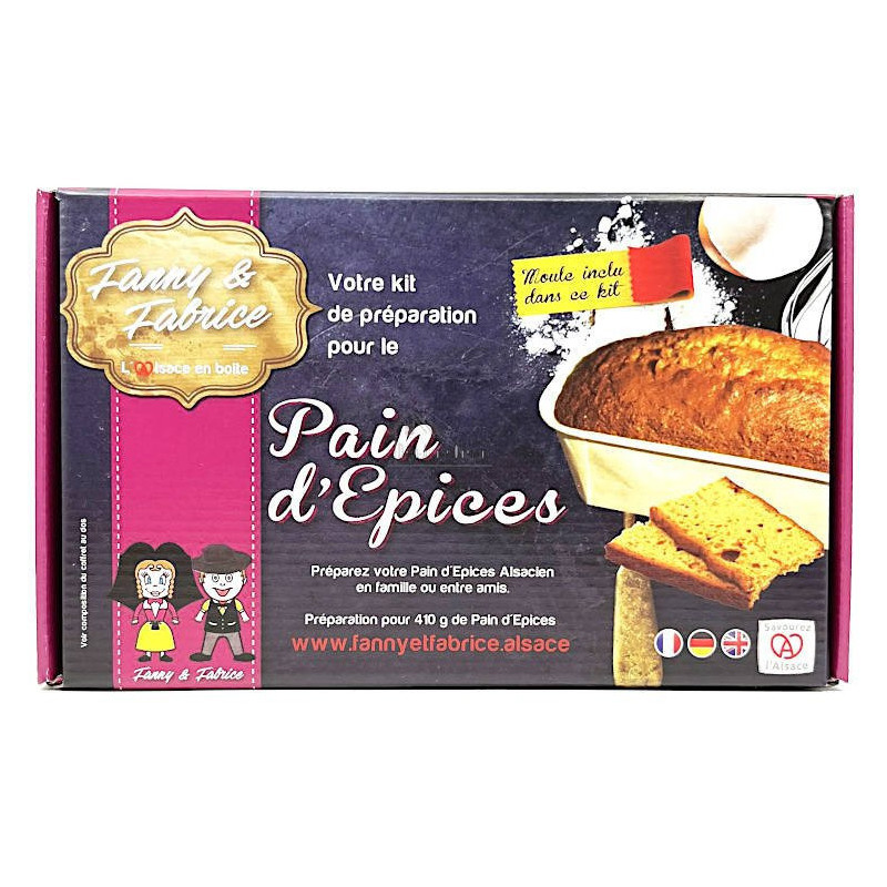 Kit de préparation du Pain d'Épices Alsacien