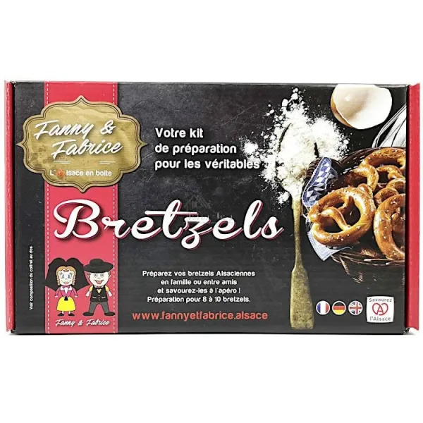 Vorbereitung Der elsässischen Brezel