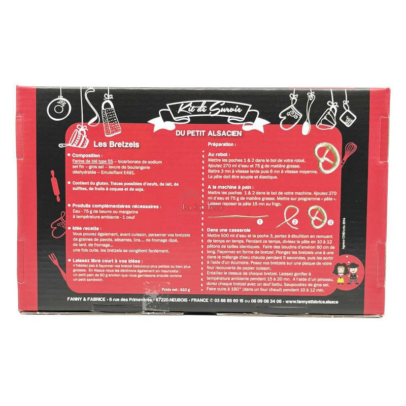 Kit de préparation du Bretzel Alsacien