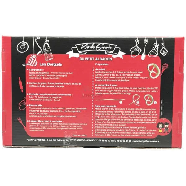 Kit de préparation du Bretzel Alsacien