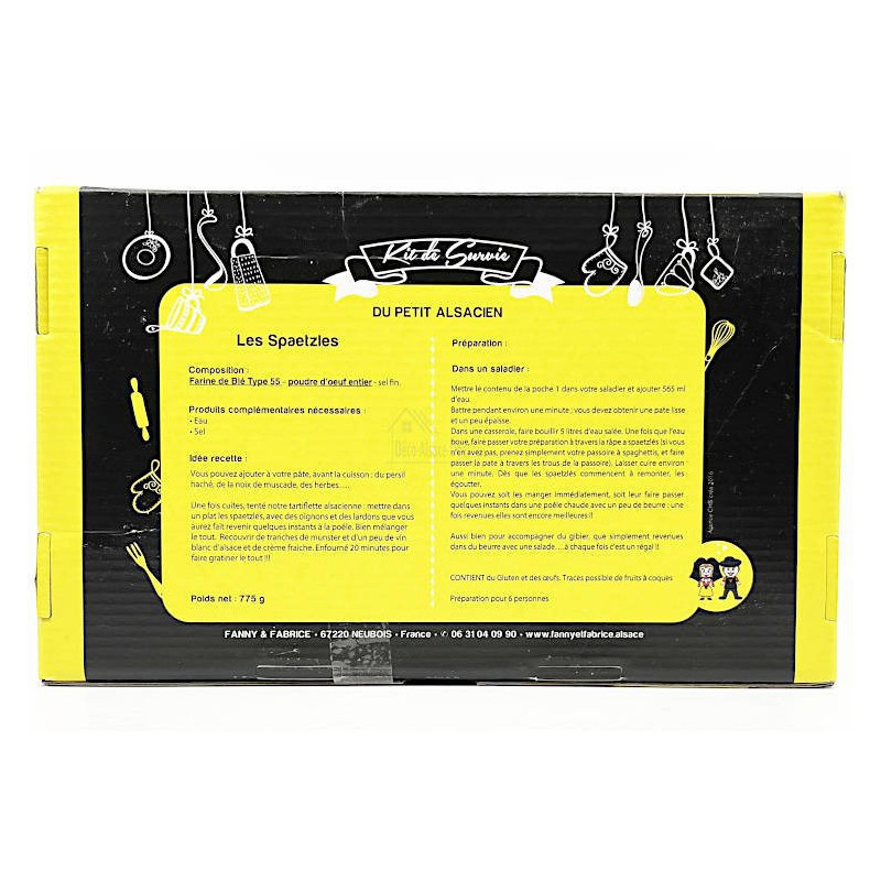 Alsatian Spaetzles preparation kit