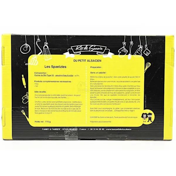 Alsatian Spaetzles preparation kit