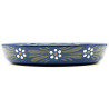 Ovale Schale Soufflenheimer Blau Gänseblümchen 23 cm