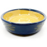 Ovale Schale Soufflenheimer Blau Gänseblümchen 23 cm