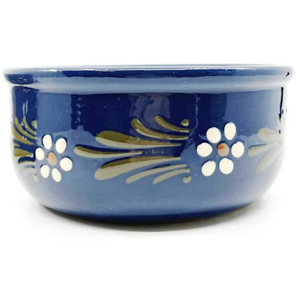 Moule à Soufflé Bleu de Soufflenheim Marguerite 16 cm