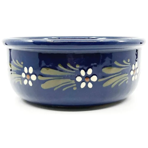 Moule à Soufflé Bleu de Soufflenheim Marguerite 20 cm