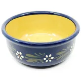 Soufflé mould Dish Blue Soufflenheim Daisy 20 cm