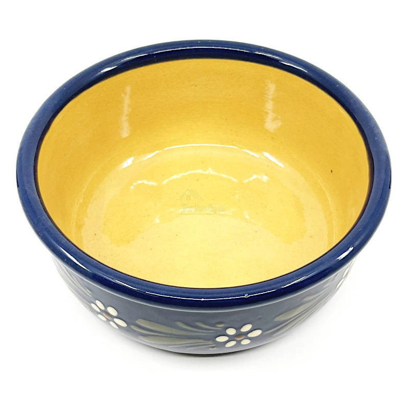 Soufflé-Form Soufflenheimer Blau Gänseblümchen 20 cm