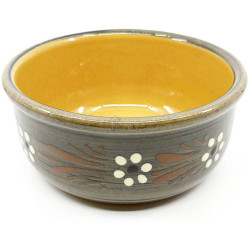 Soufflé-Form Soufflenheim Pinsel Blau Gänseblümchen 16 cm