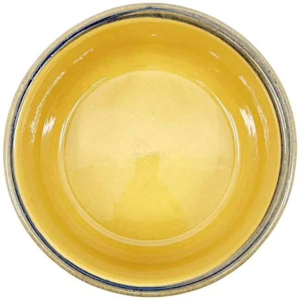 Soufflé-Form Soufflenheim Pinsel Blau Gänseblümchen 16 cm
