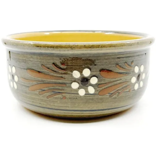 Soufflé-Form Soufflenheim Pinsel Blau Gänseblümchen 16 cm