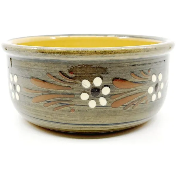 Soufflé-Form Soufflenheim Pinsel Blau Gänseblümchen 16 cm
