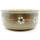 Soufflé-Form Soufflenheim Pinsel Blau Gänseblümchen 16 cm