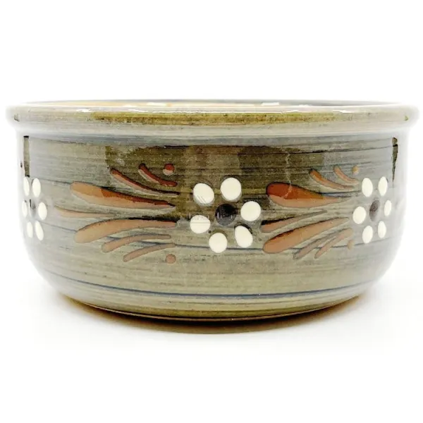 Moule à Soufflé Bleu Pinceau Soufflenheim Marguerite 16 cm