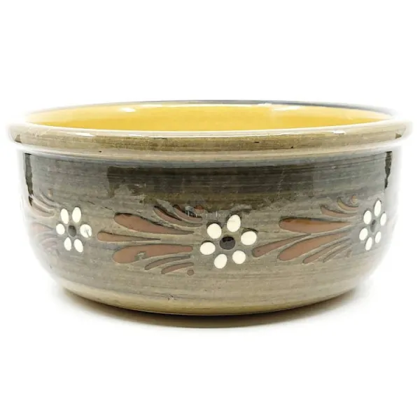 Moule à Soufflé Bleu Pinceau Soufflenheim Marguerite 20 cm