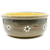 Soufflenheim Blue brush Soufflé mould Daisy 20 cm