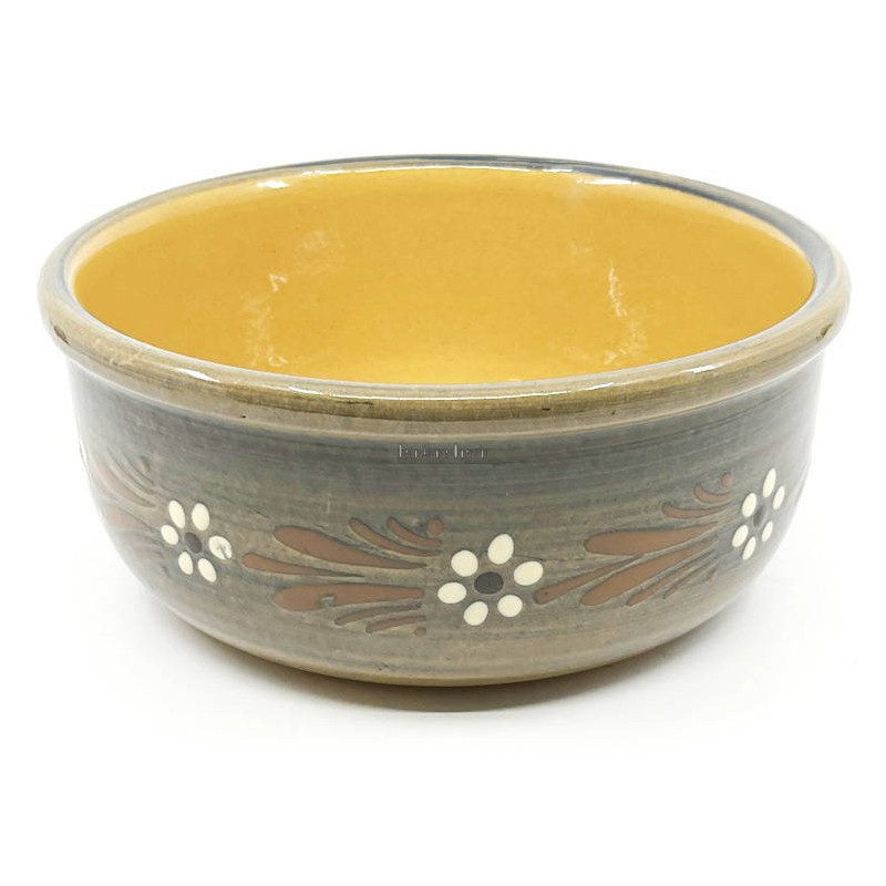 Soufflenheim Blue brush Soufflé mould Daisy 20 cm