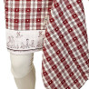 Adjustable Kitchen Apron with Alsatian Storks Design and Kitchen Towel
