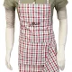 Tablier de Cuisine réglable Vichy décor Cigognes avec Torchon