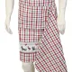 Tablier de Cuisine réglable Vichy décor Cigognes avec Torchon