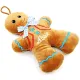 Peluche Bonhomme avec Noeud en Pain d'Epices 16 cm
