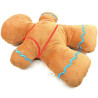 Gingerbread Man Plush with Bow 40 cm