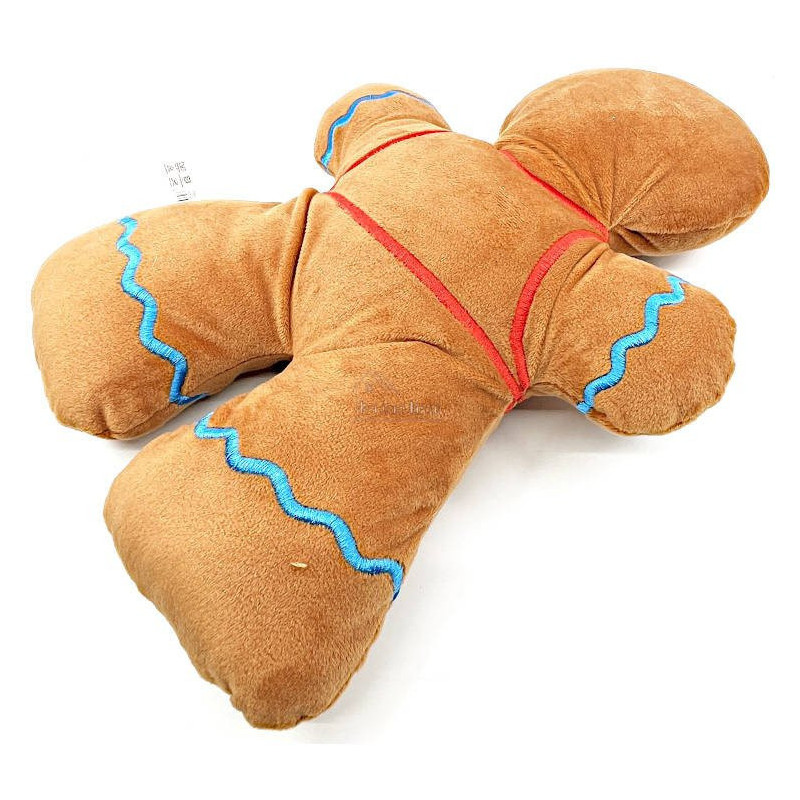 Gingerbread Man Plush with Bow 40 cm