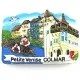 Magnet Décoratif La Petite Venise de Colmar en relief