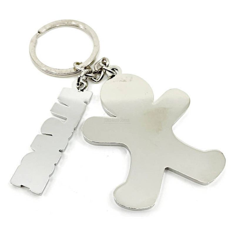 Alsace Keyring with Gingerbread Man and Alsace