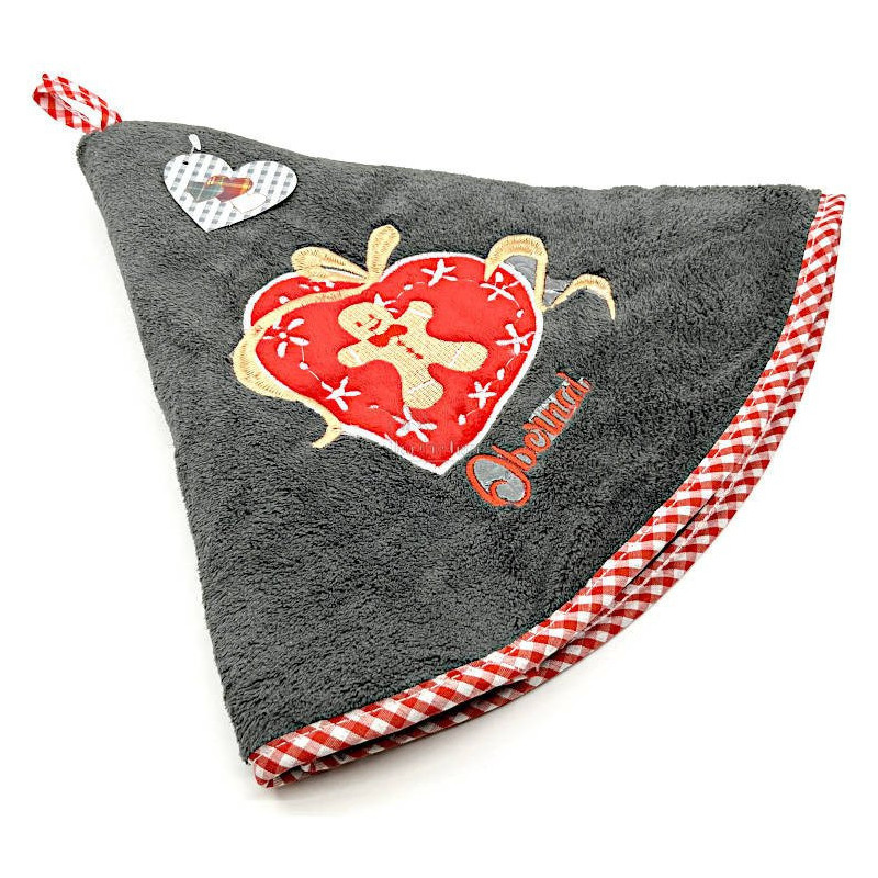 Gingerbread Man and Obernai Kitchen Towel 65 cm