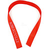 Red satin ribbon Ribeauvillé marking