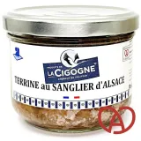 Handwerkliche Terrine mit elsässischem Wildschwein 180 gr