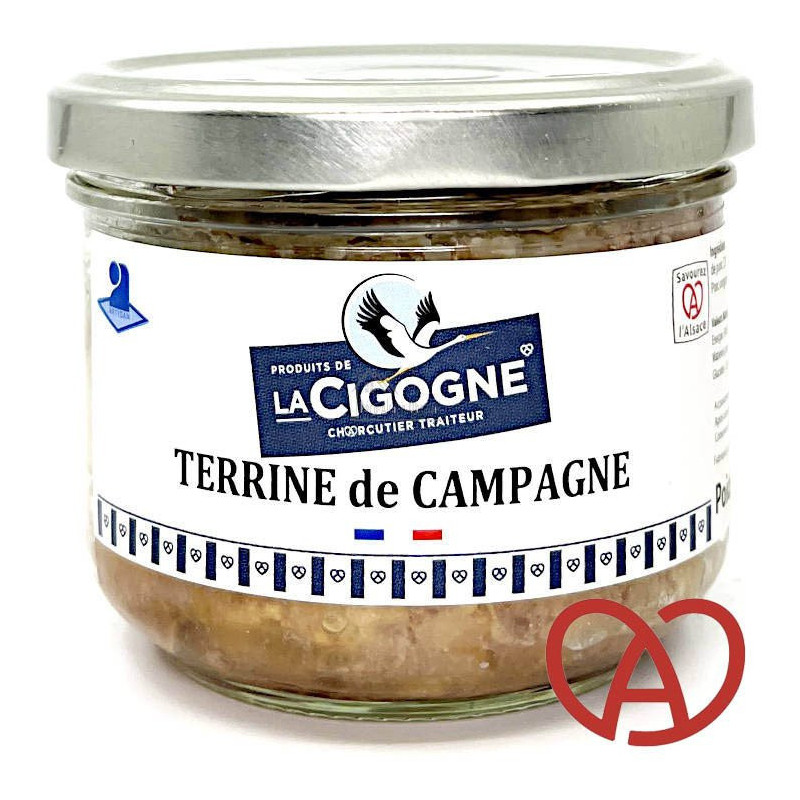 Handwerkliche Terrine vom Land 180 gr