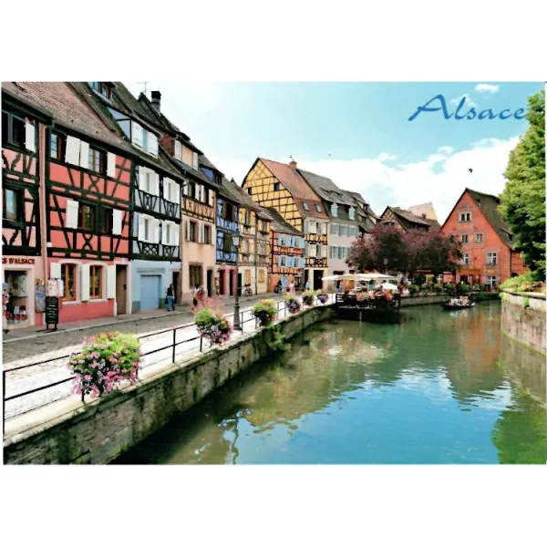 Postcard Little Venice of Colmar