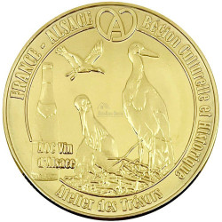 Pièce de Collection Obernai et Cigogne