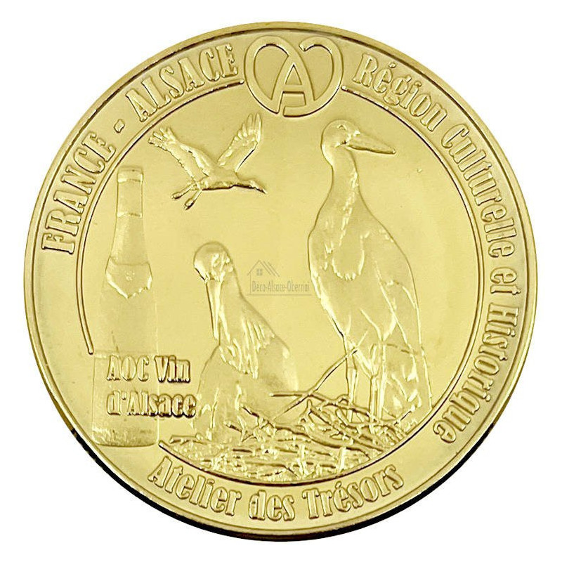 Obernai and Stork Collector's Coin