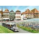 Carte Postale Centre Ville Obernai et son petit Train Touristique