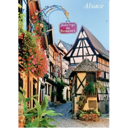 Carte Postale Rempart en Alsace