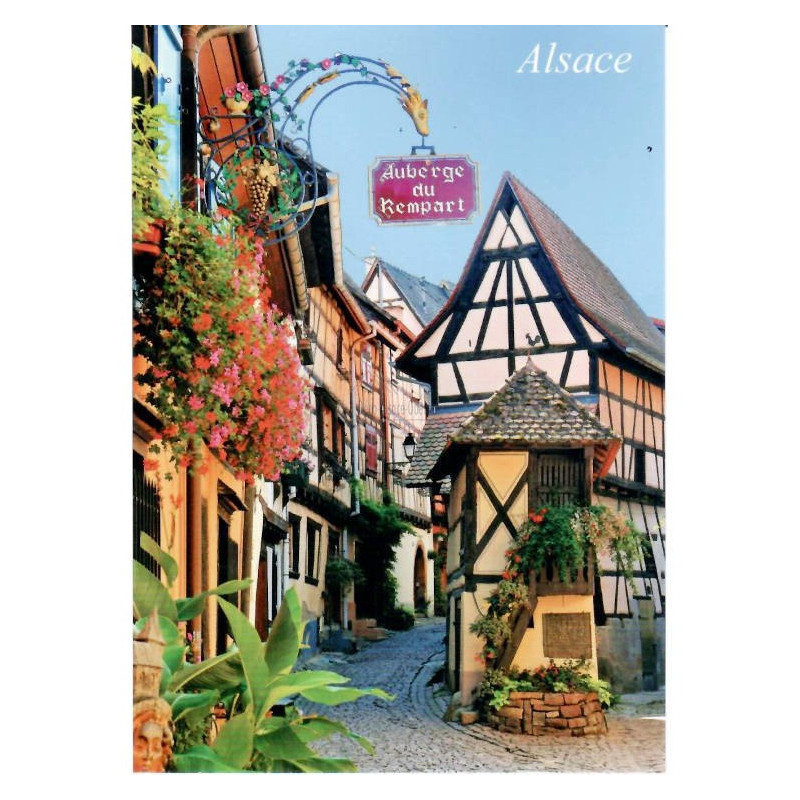Carte Postale Rempart en Alsace