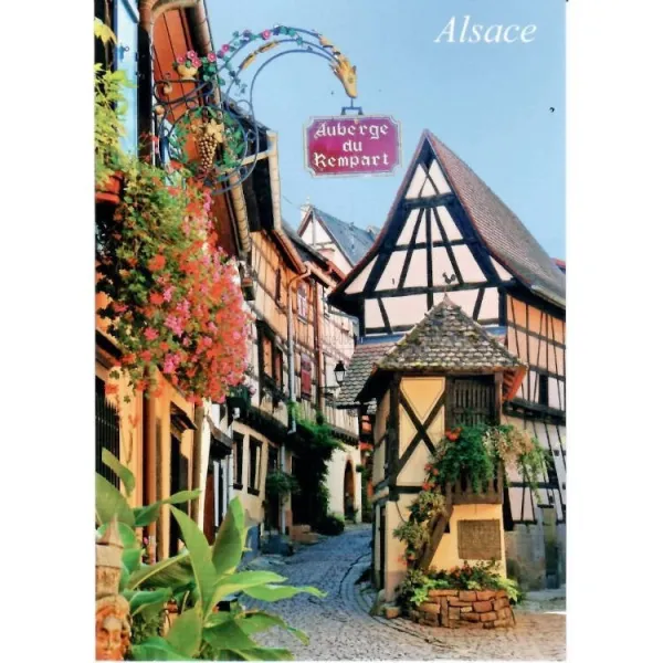 Carte Postale Rempart en Alsace